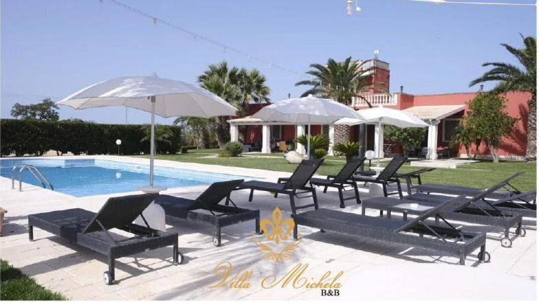 Bed & Breakfast Villa Michela Alezio Exterior foto