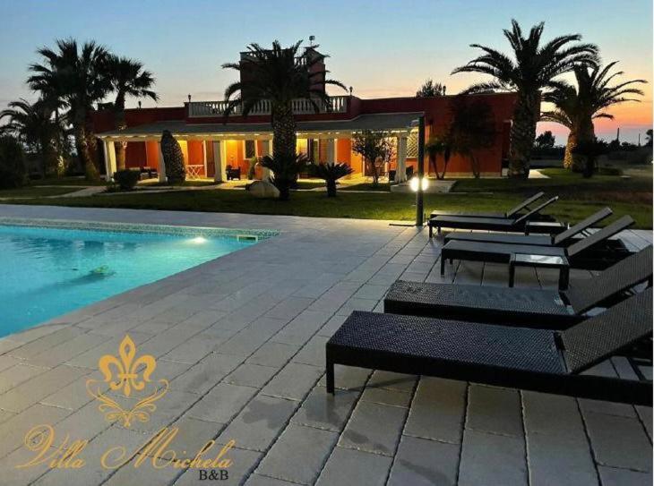 Bed & Breakfast Villa Michela Alezio Exterior foto